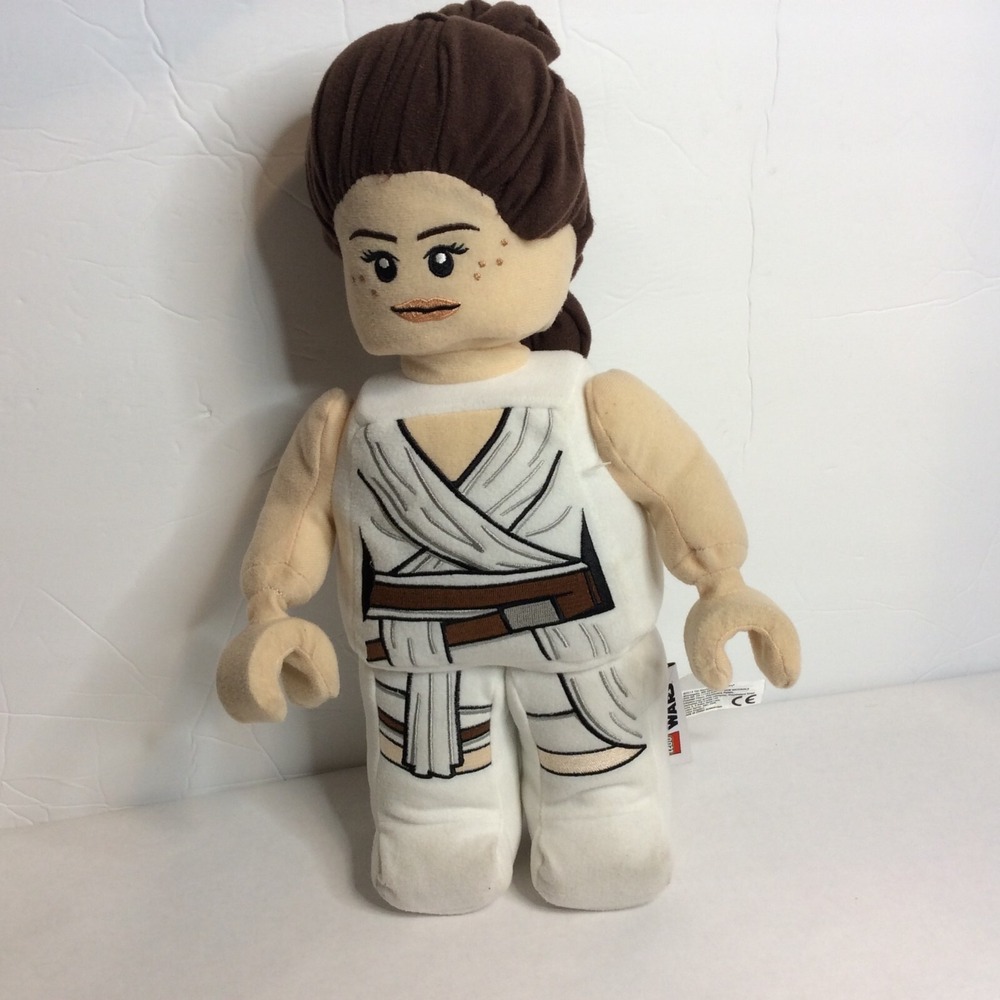 Lego Star Wars Rey Plush 13" Stuffed Minifigure Manhattan Toy Company